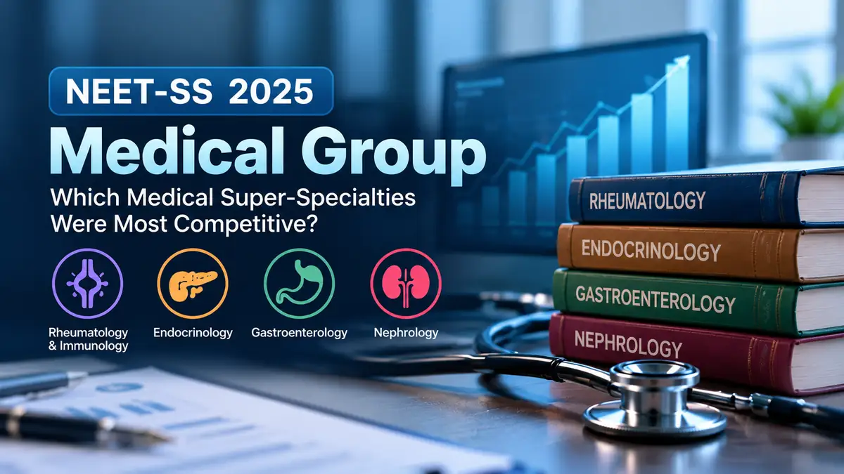 Cover image for Which Medical Super-Specialties Were Most Competitive in NEET-SS 2025?